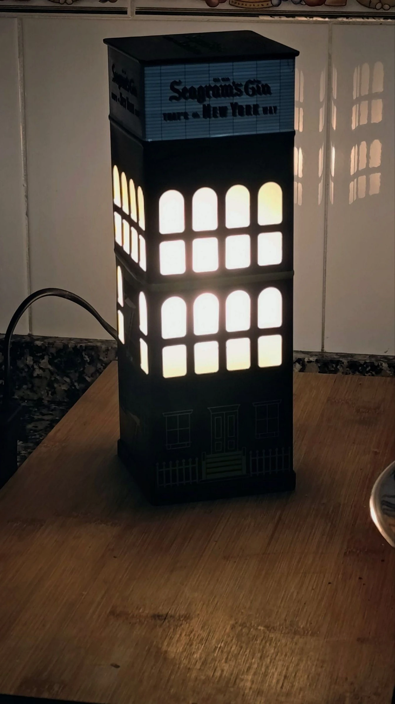 “New York Nights” sfeerlamp (Seagram’s Gin) – photo 6